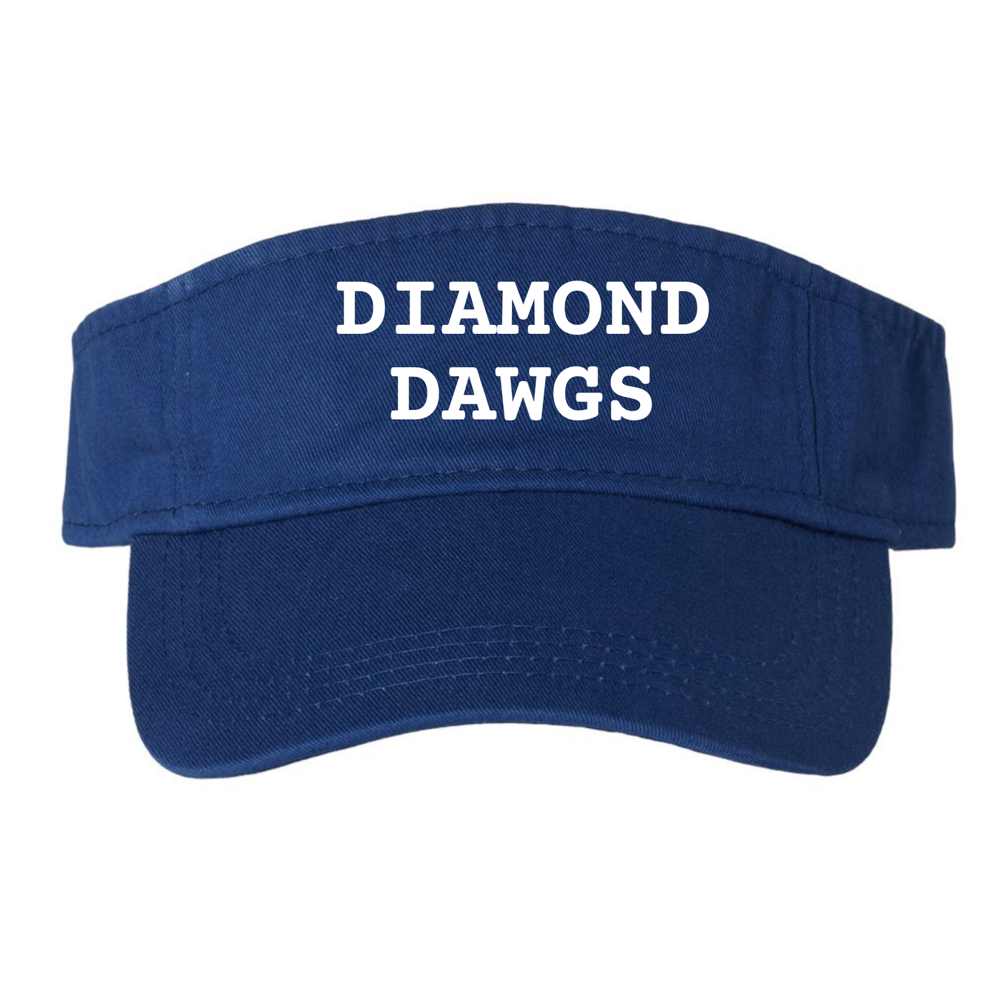 Blue Diamond Dawgs Visor