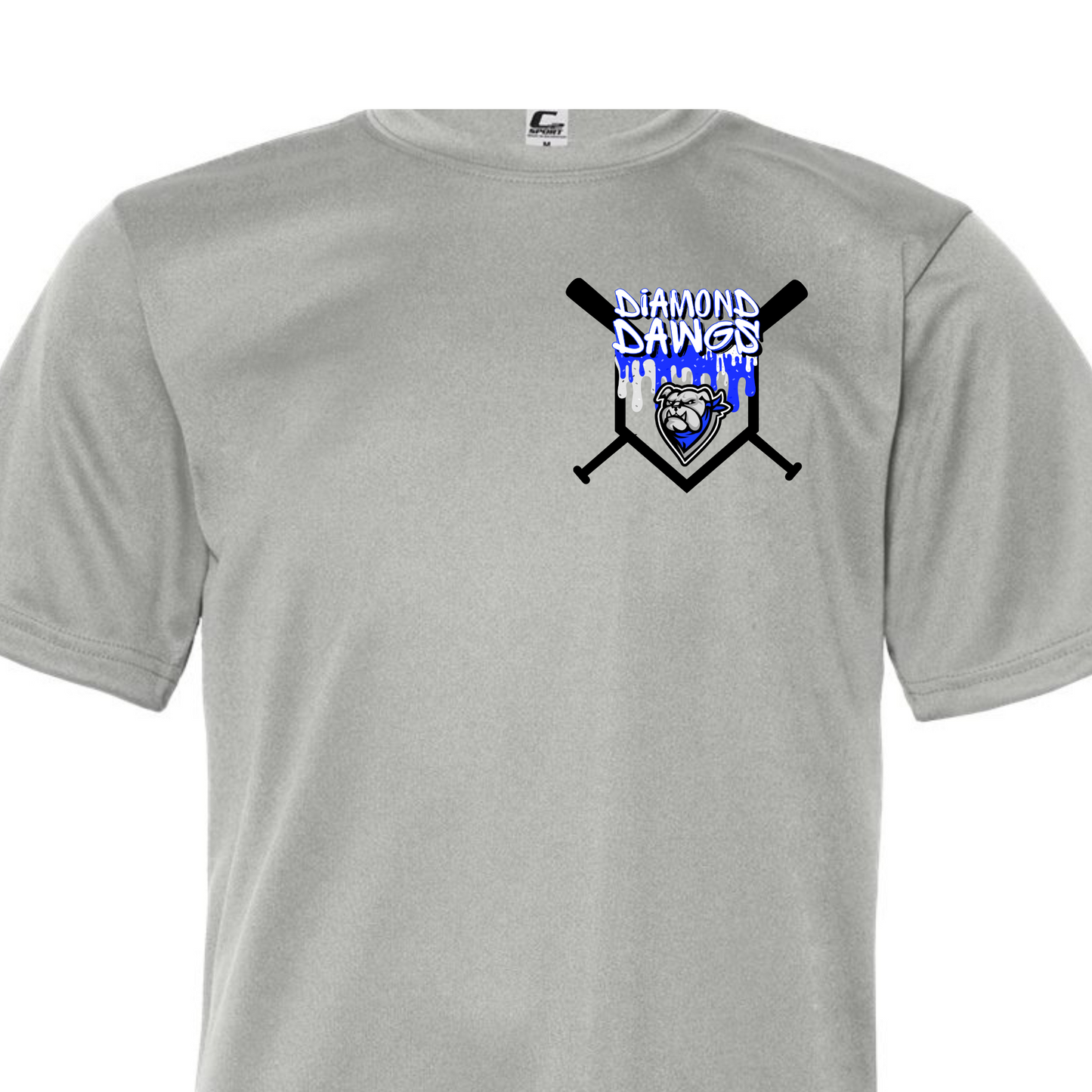 Youth Diamond Dawgs Drip Performance T