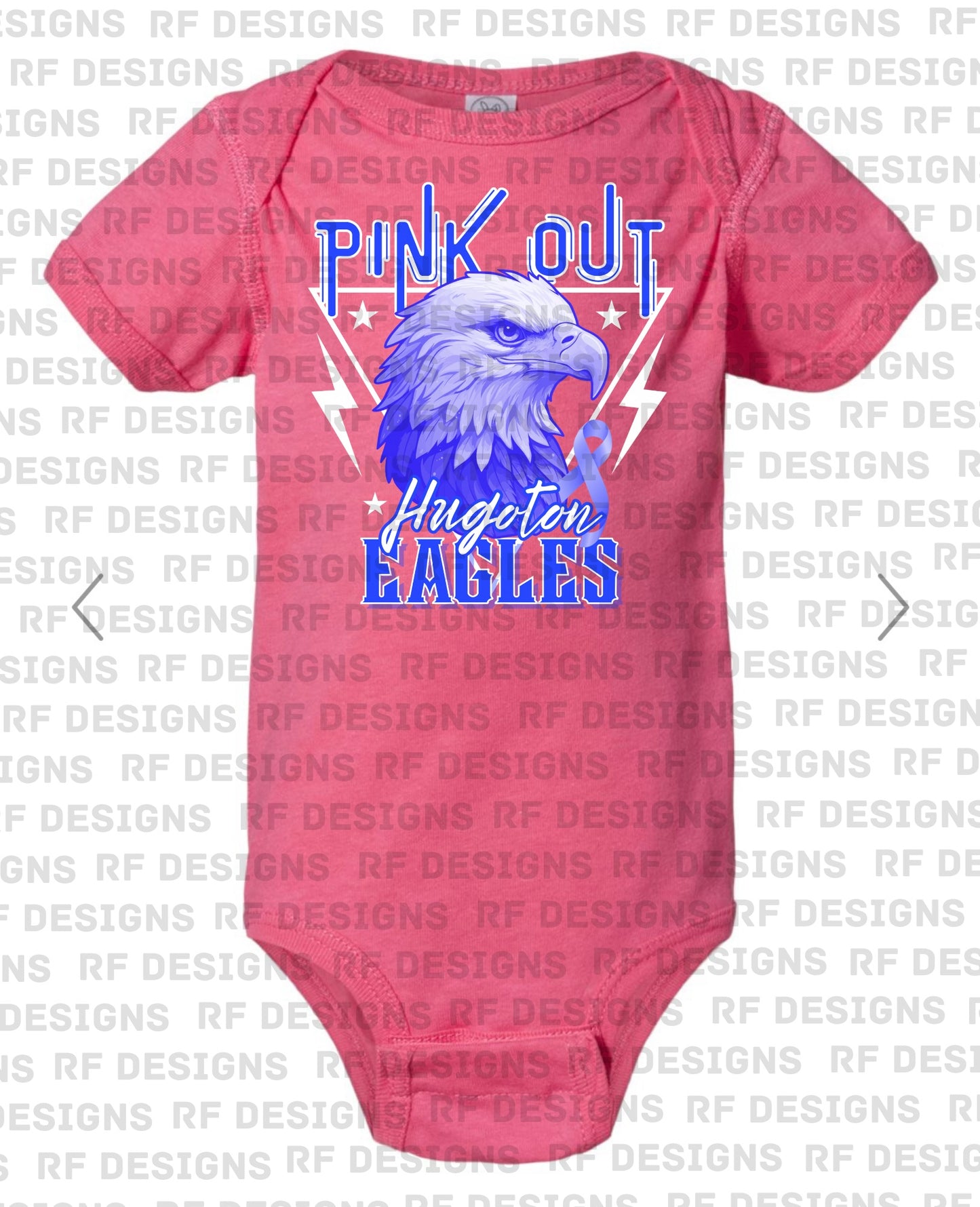 Pink Out Hugoton Eagles T