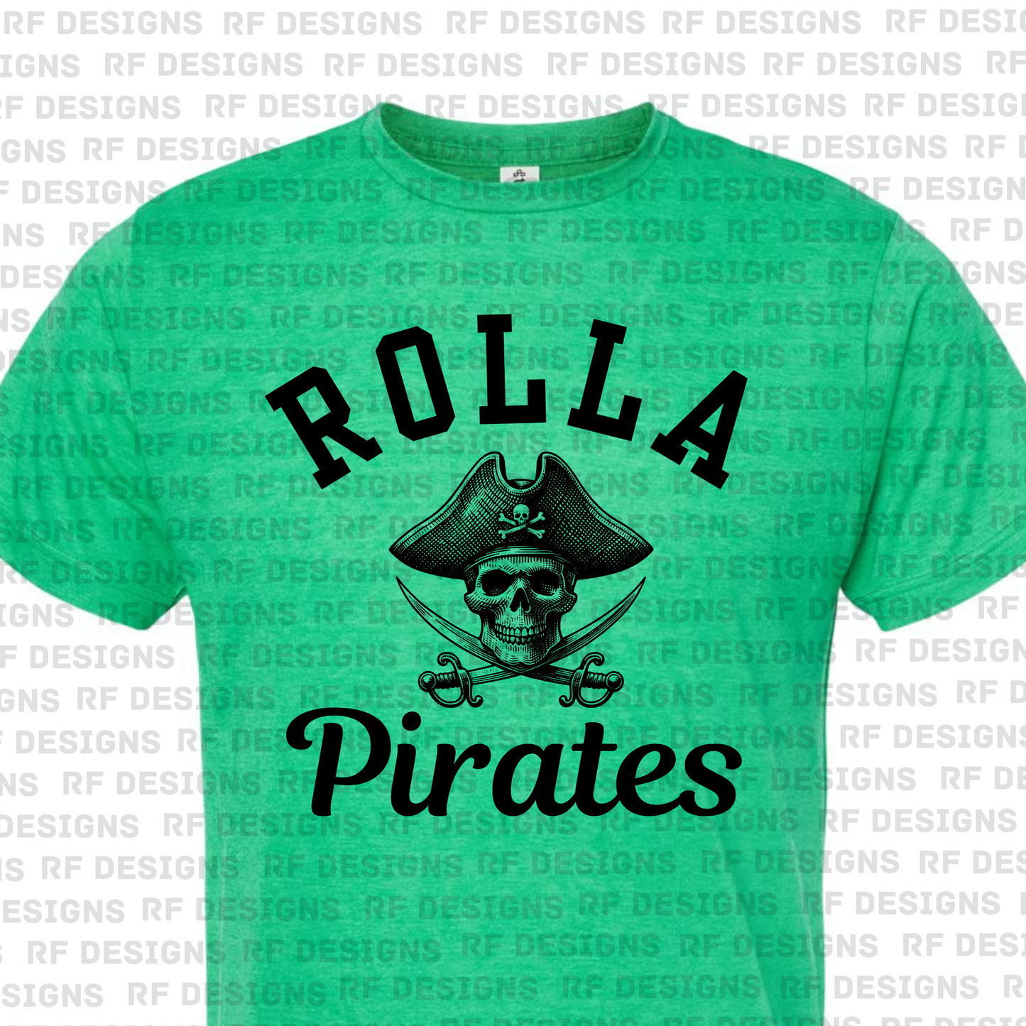 Retro Rolla Pirate T-Shirt