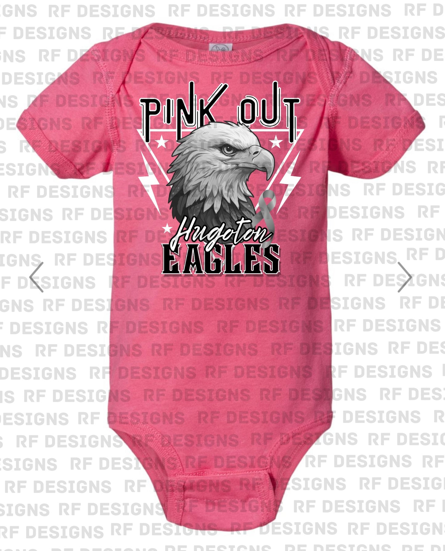 Pink Out Hugoton Eagles T