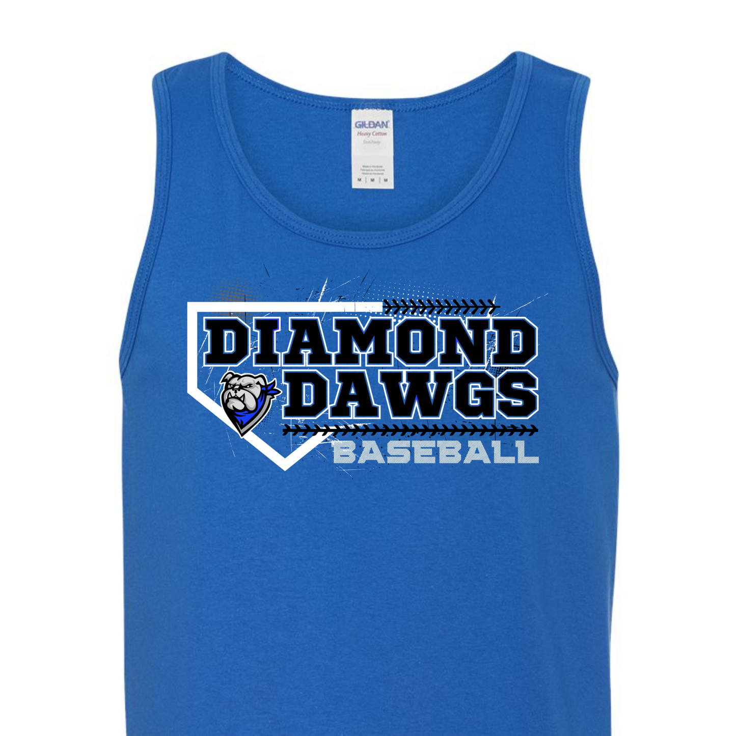 Diamond Dawgs Home Plate Unisex Tank