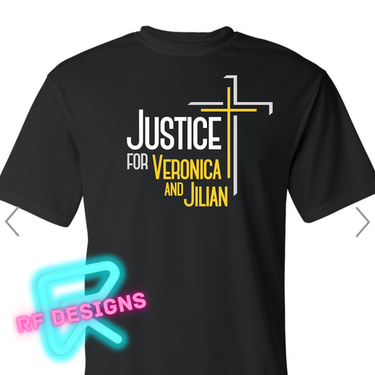 JUSTICE for Veronica & Jilian T Shirt (Adult)