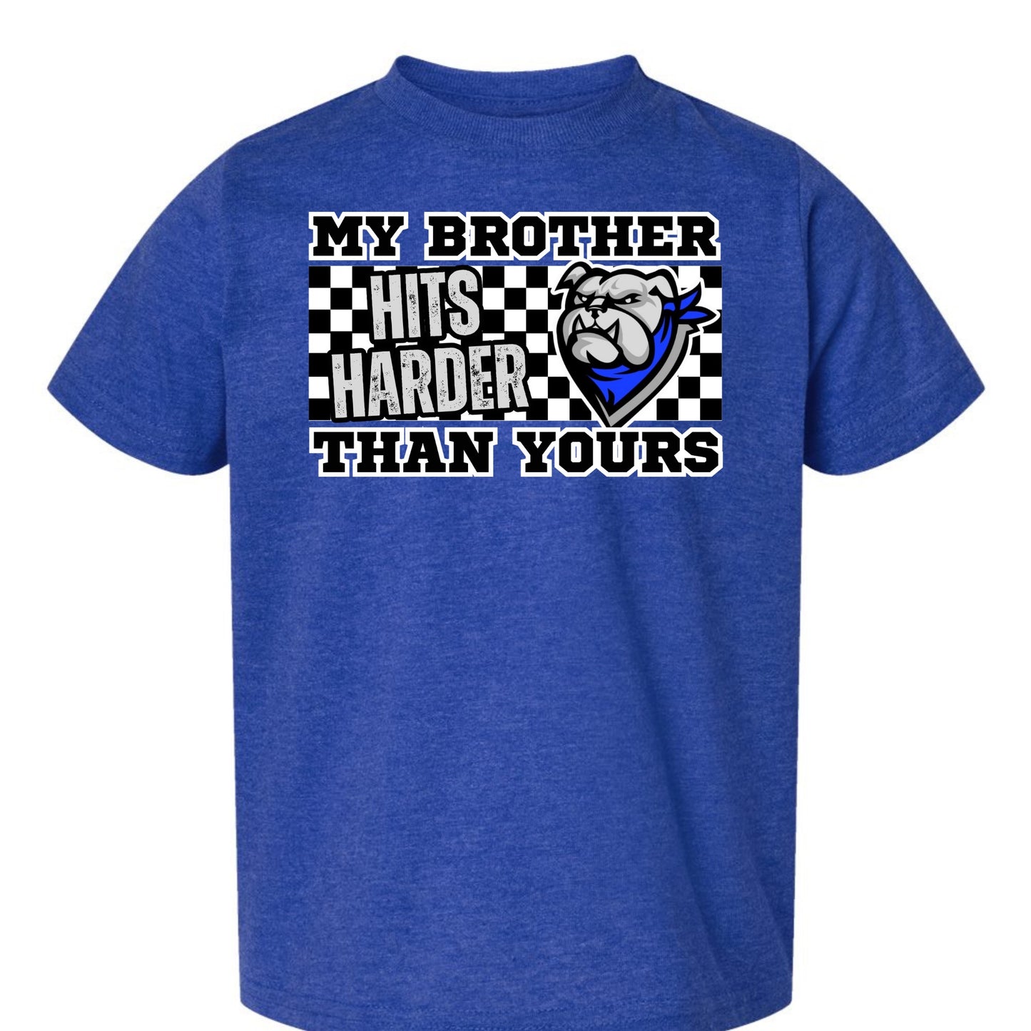 Toddler My Brother Hits Harder T Shirt