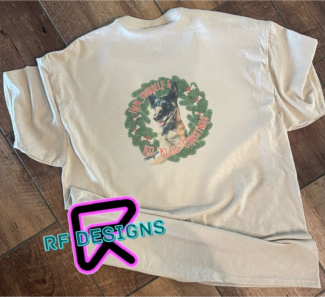 K9 “Kleio” Christmas T-Shirt (Adult)