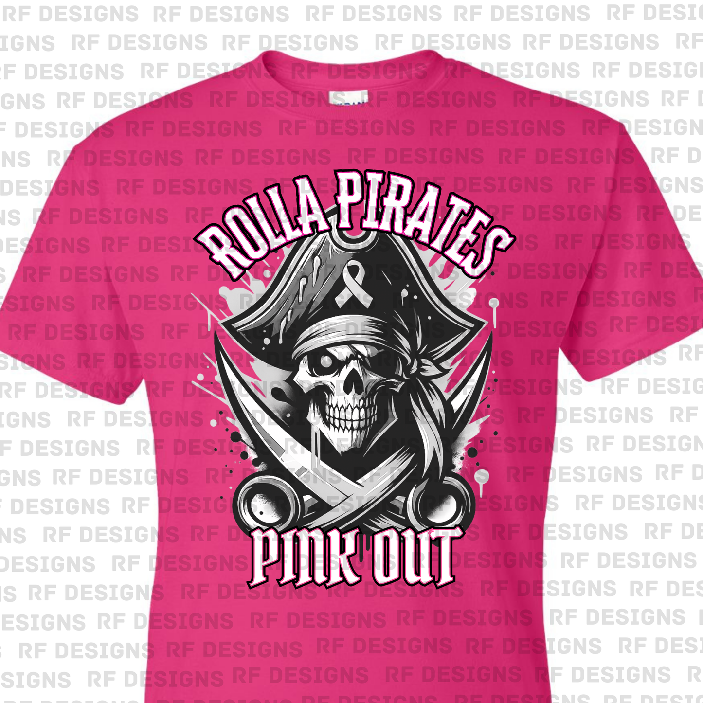 Rolla Pirates Pink Out T-Shirt