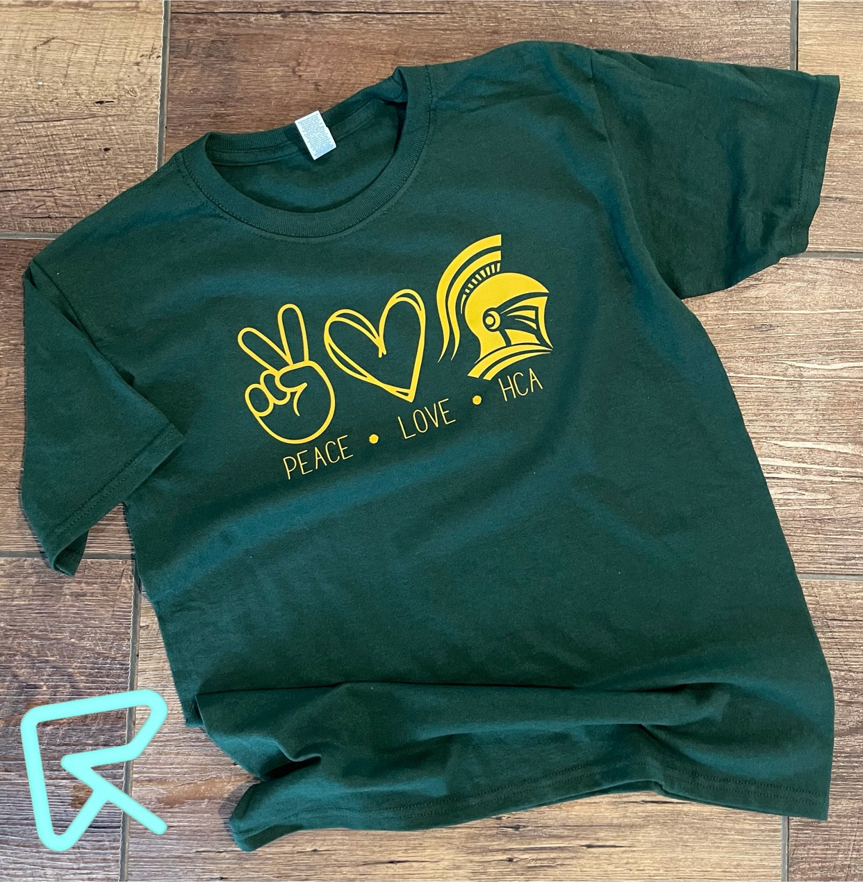 Adult Peace Love HCA T Shirt