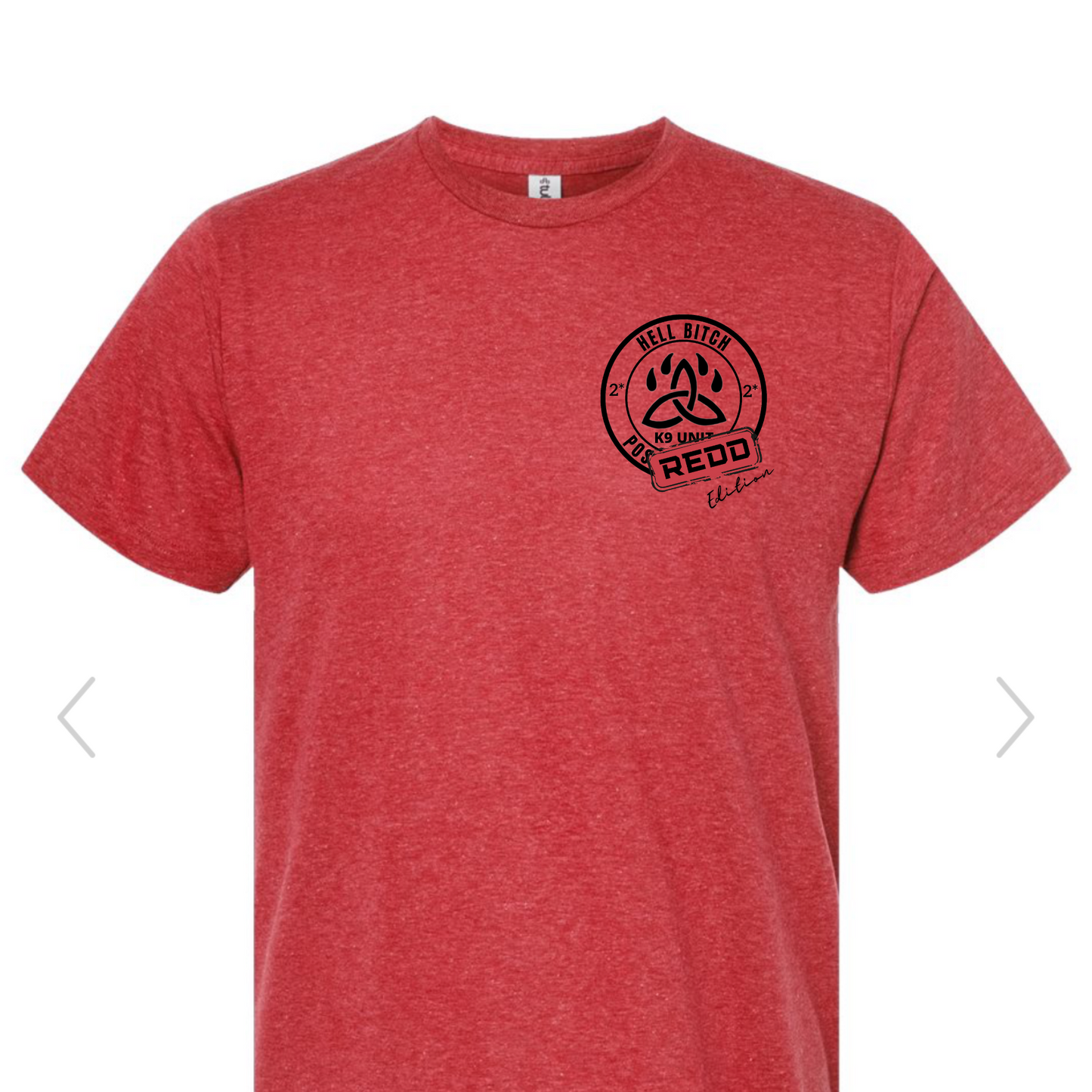 We wear REDD K9 “Kleio” T shirt
