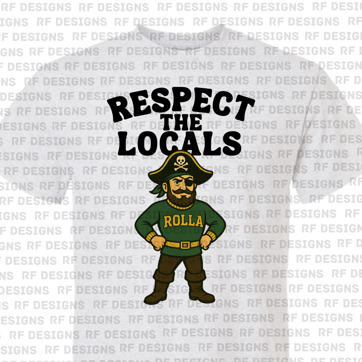 Rolla Respect the Locals T-Shirt