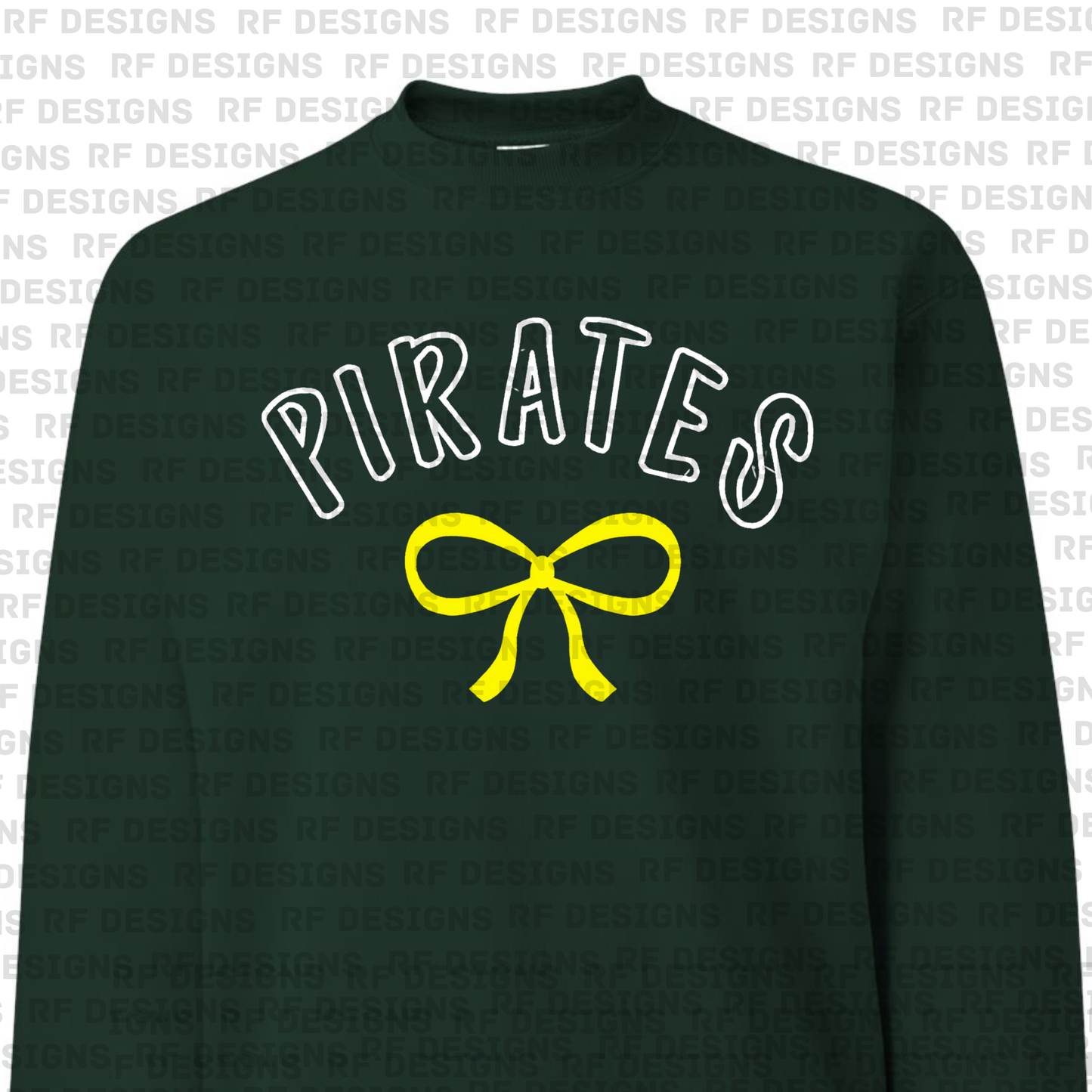 Pirates Bow Embroidered Crewneck