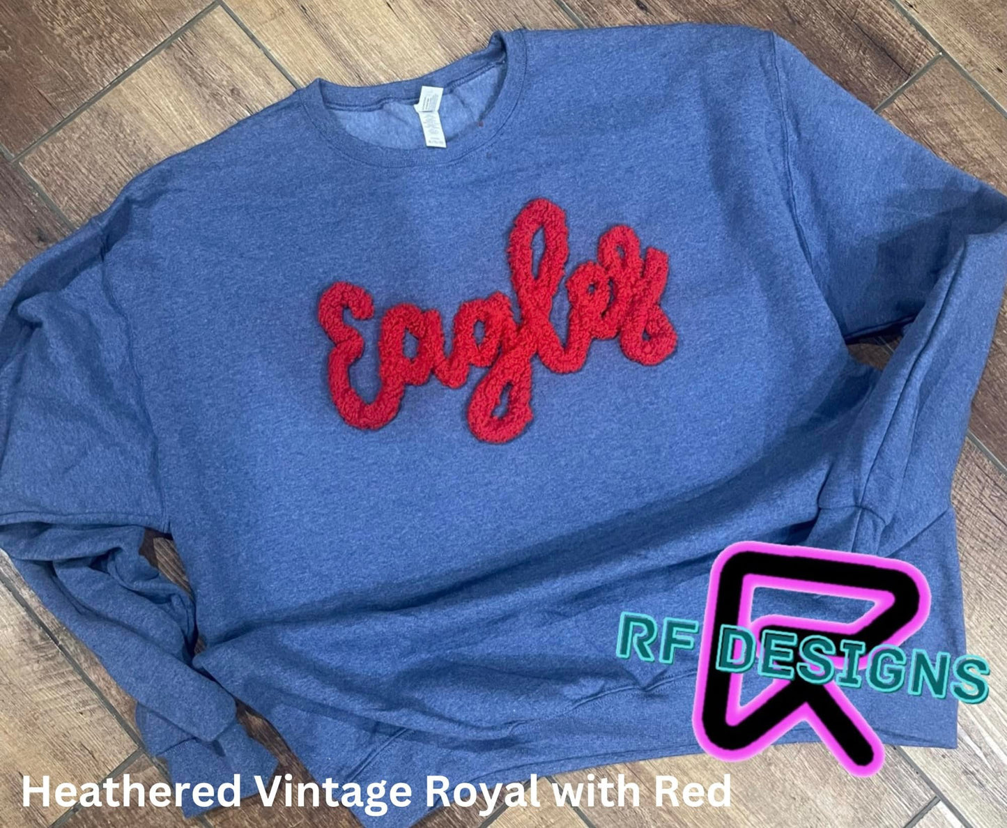 Eagles Cursive Yarn Sweatshirt (Adult)