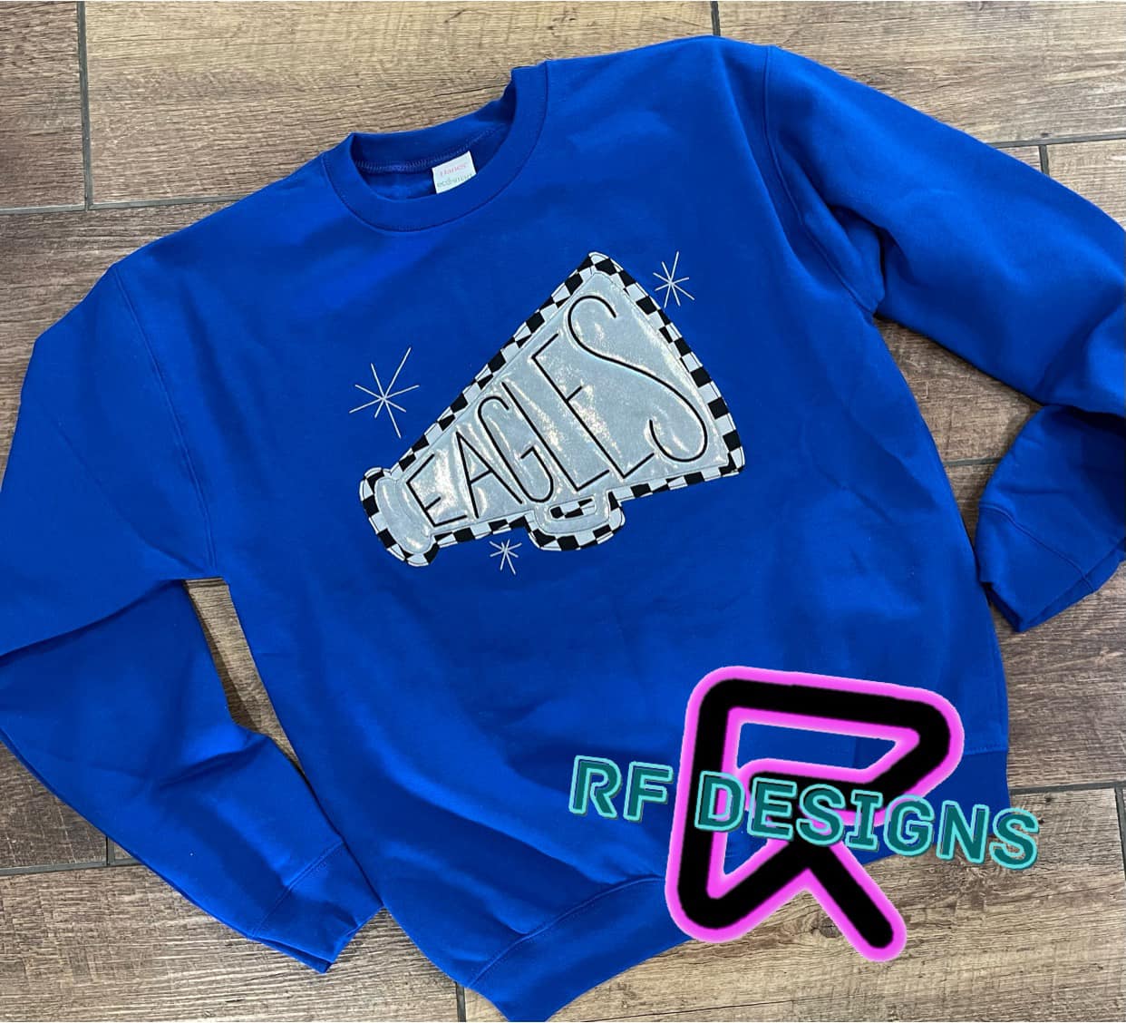 Mega Phone Eagles Crewneck