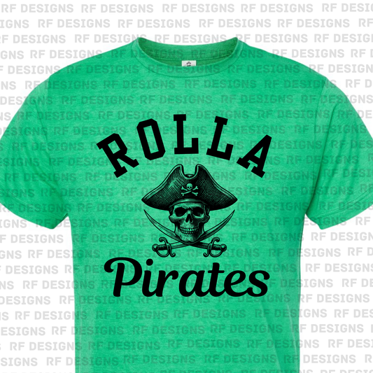 Retro Rolla Pirate T-Shirt