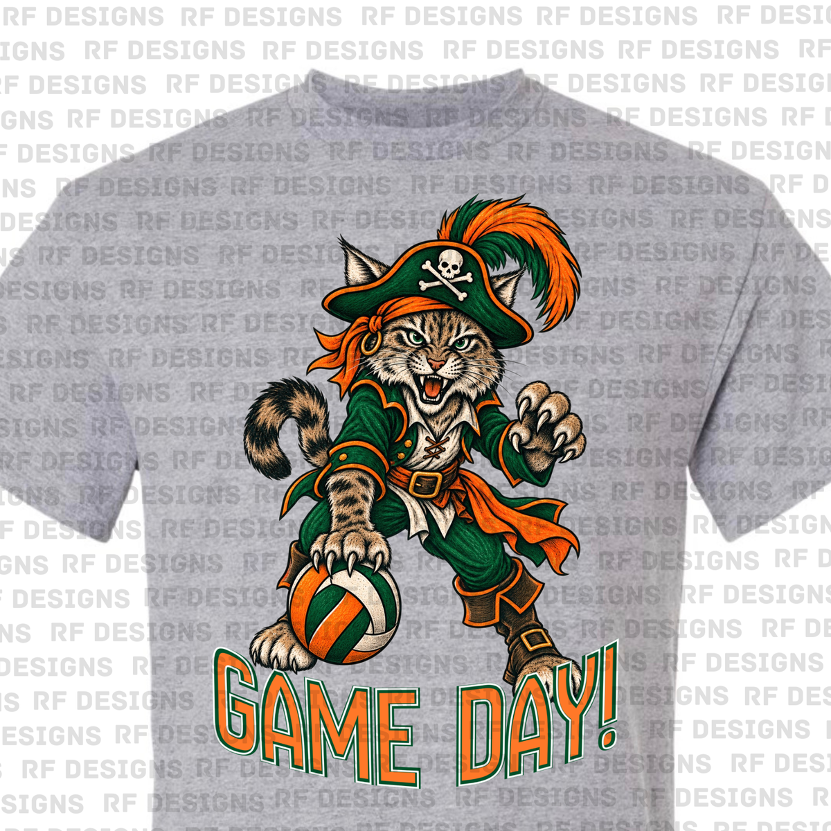 Game Day Volleyball T Shirt