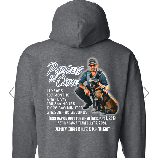 Partners in Crime Hooded Sweatshirt