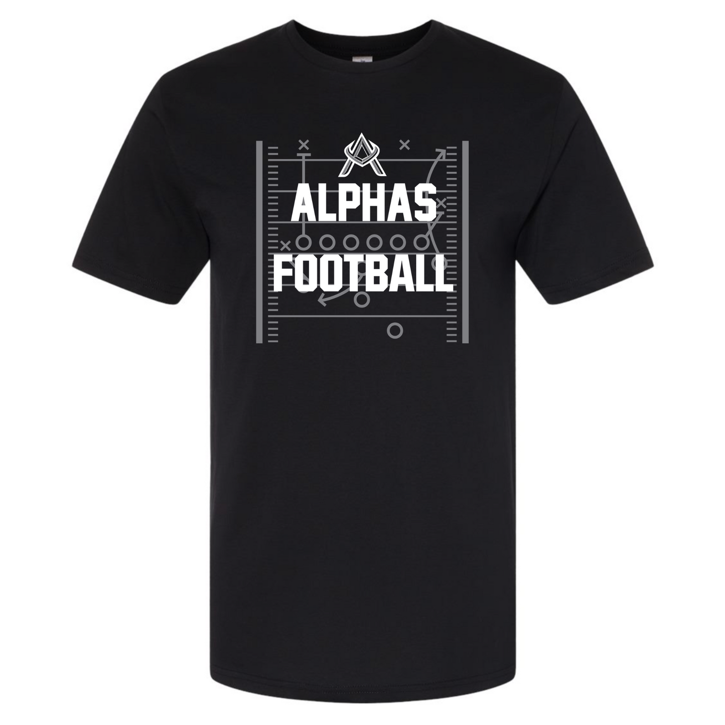 Alphas Football T-Shirt (Adult & Youth)