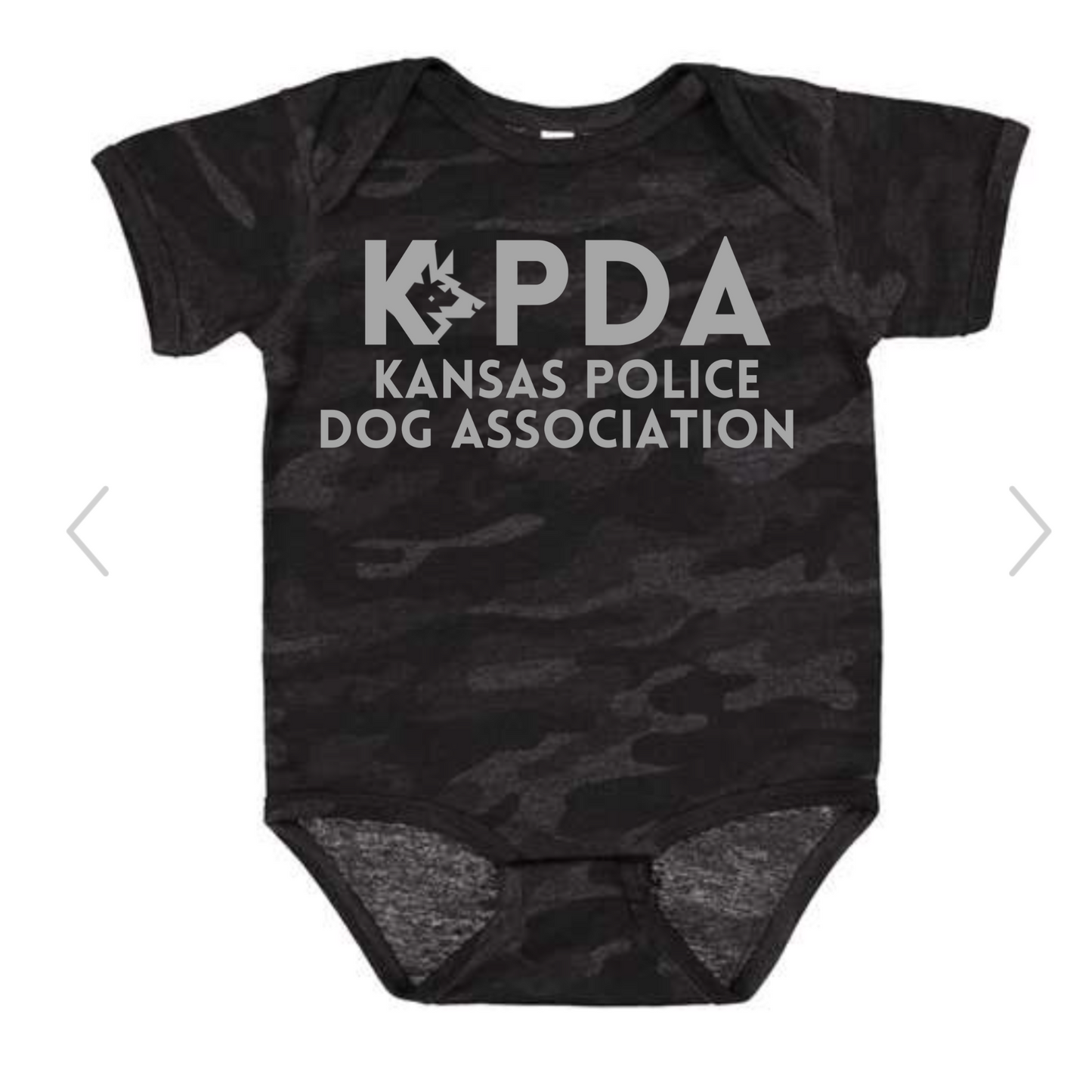 KPDA Camo Infant Logo (Onesie & T Shirt)