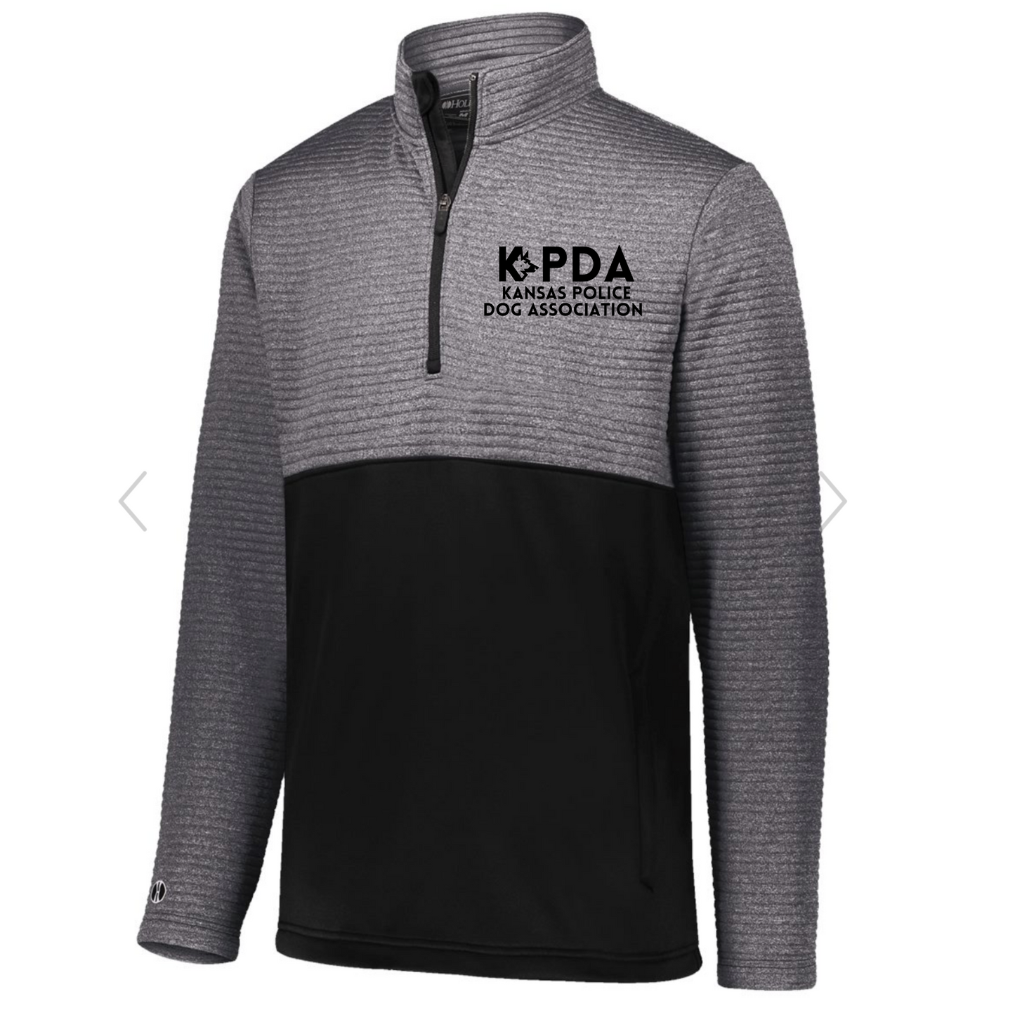 KPDA Quilted 1/4 Zip Pullover